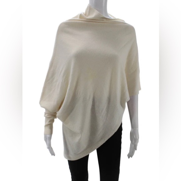 NFP Studio New form perspective Cream Poncho Sweater...